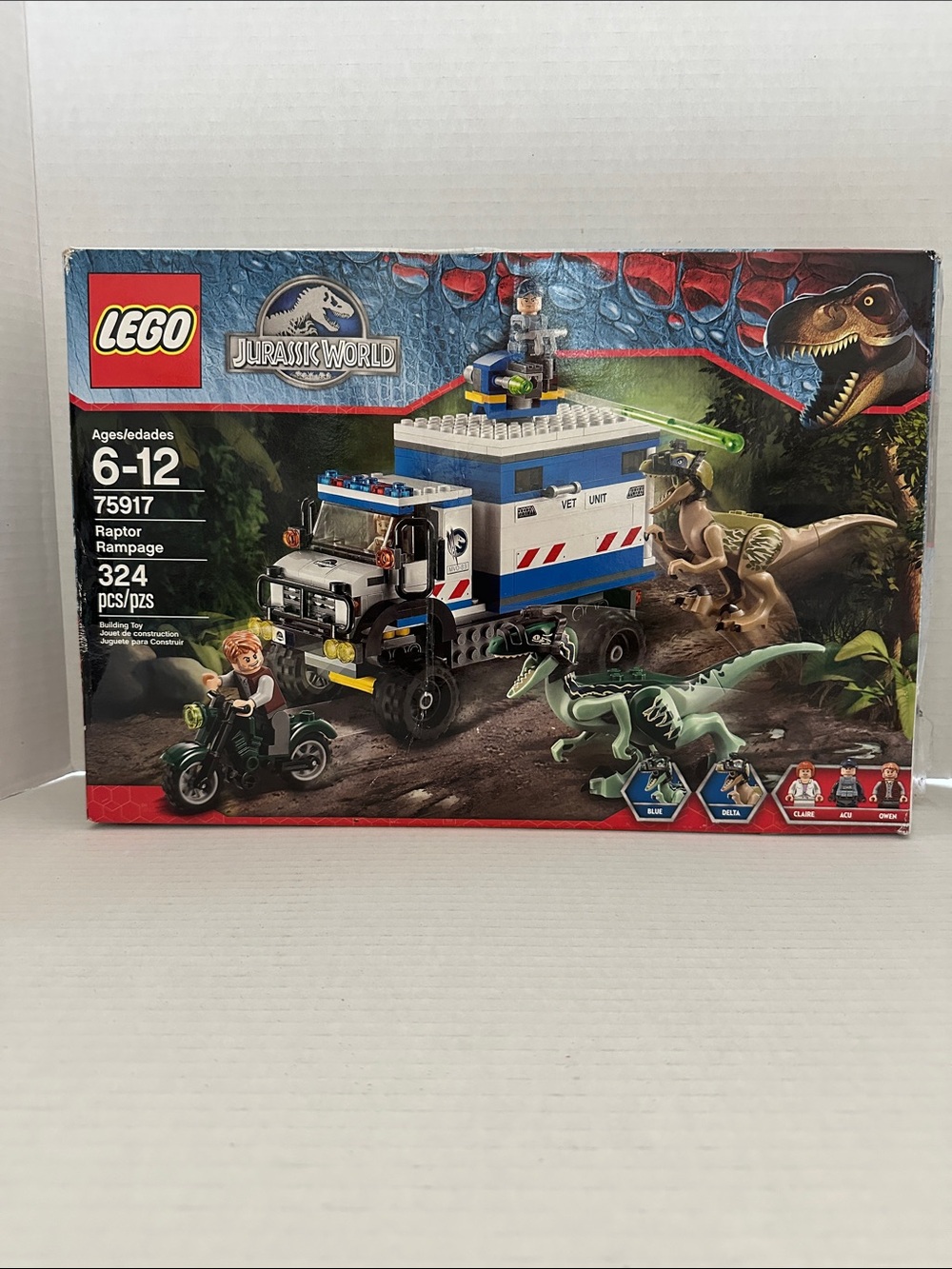 Lego Jurassic World Raptor Rampage 75917 Retired Complete #15